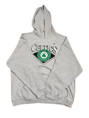 NBA Boston Celtics Basketball Hoodie – Gray – Size 2XL